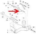 Flange wheel side for rubber handle